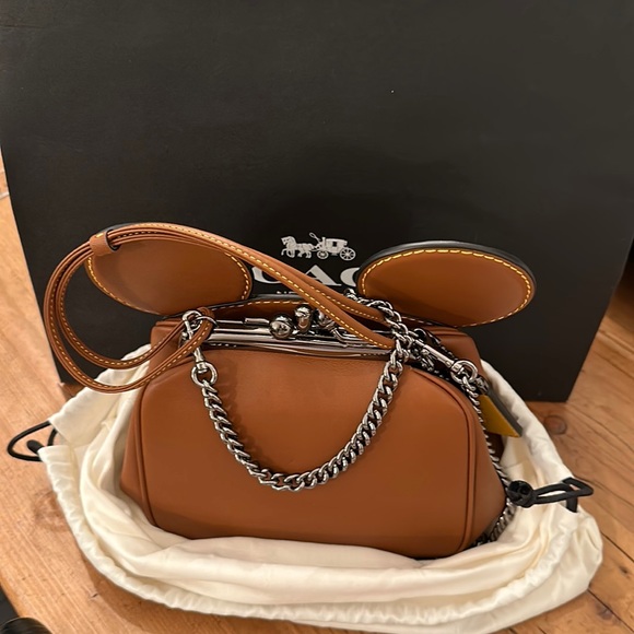 Rare Coach X Disney Cross Body Bag - Picture 1 of 5